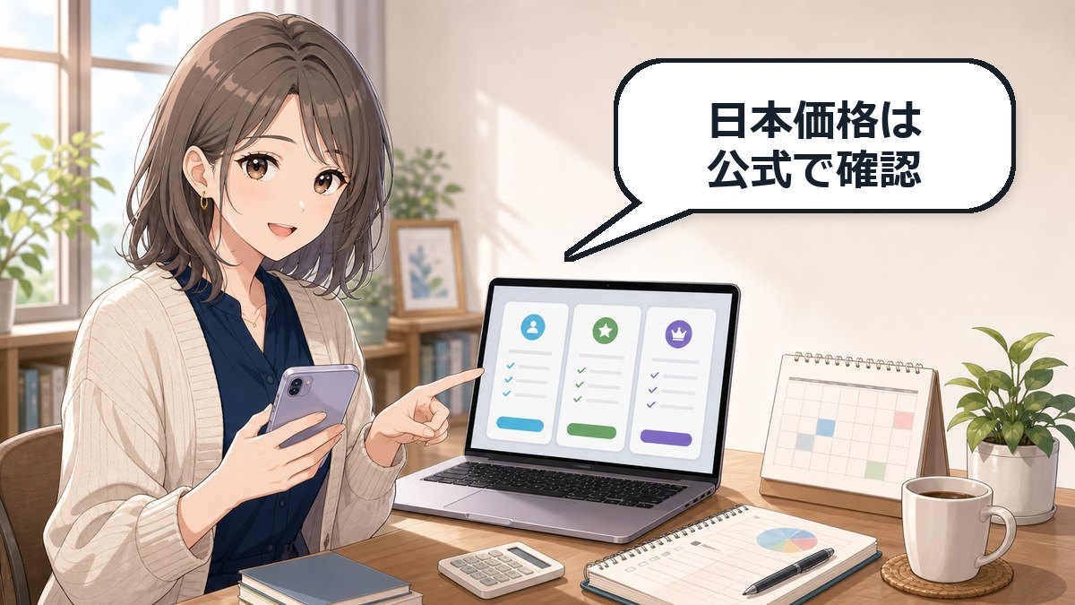 ChatGPT Goが日本で使えるか公式価格を確認するアニメ女性のアイキャッチ画像