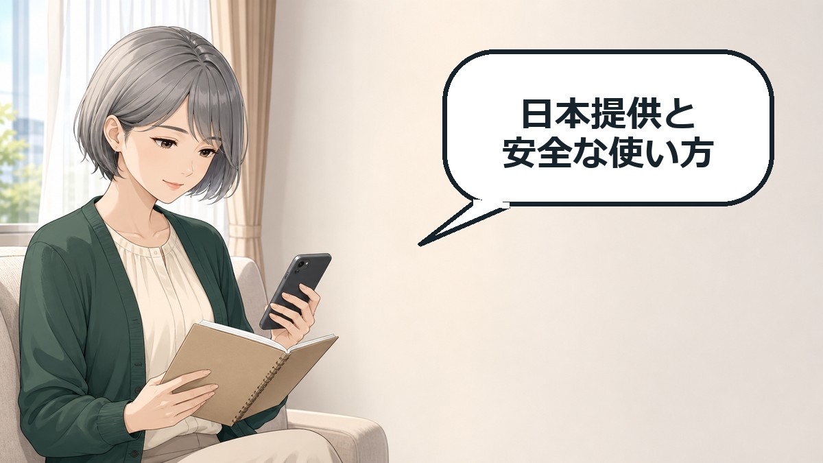ChatGPT Healthの日本提供と安全な使い方を案内する女性