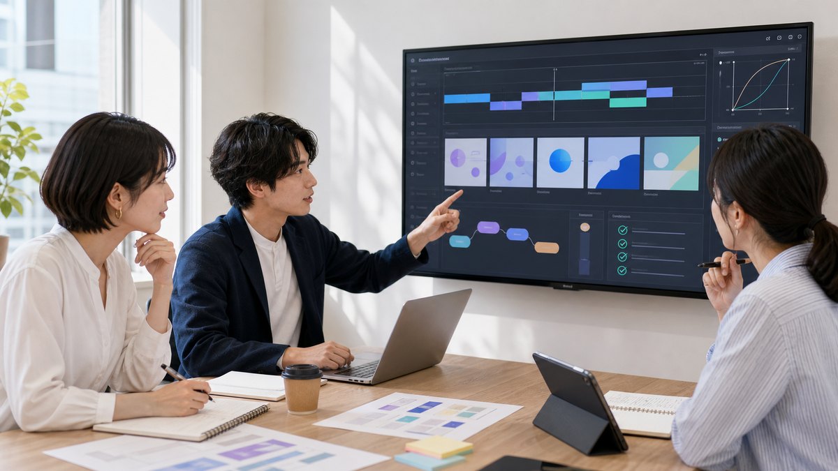 Figma Motionの書き出しと共有内容をデザインチームが確認するリアル画像