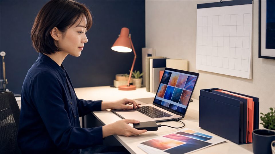 DALL-E GPTの終了前に生成画像を保存する日本人女性