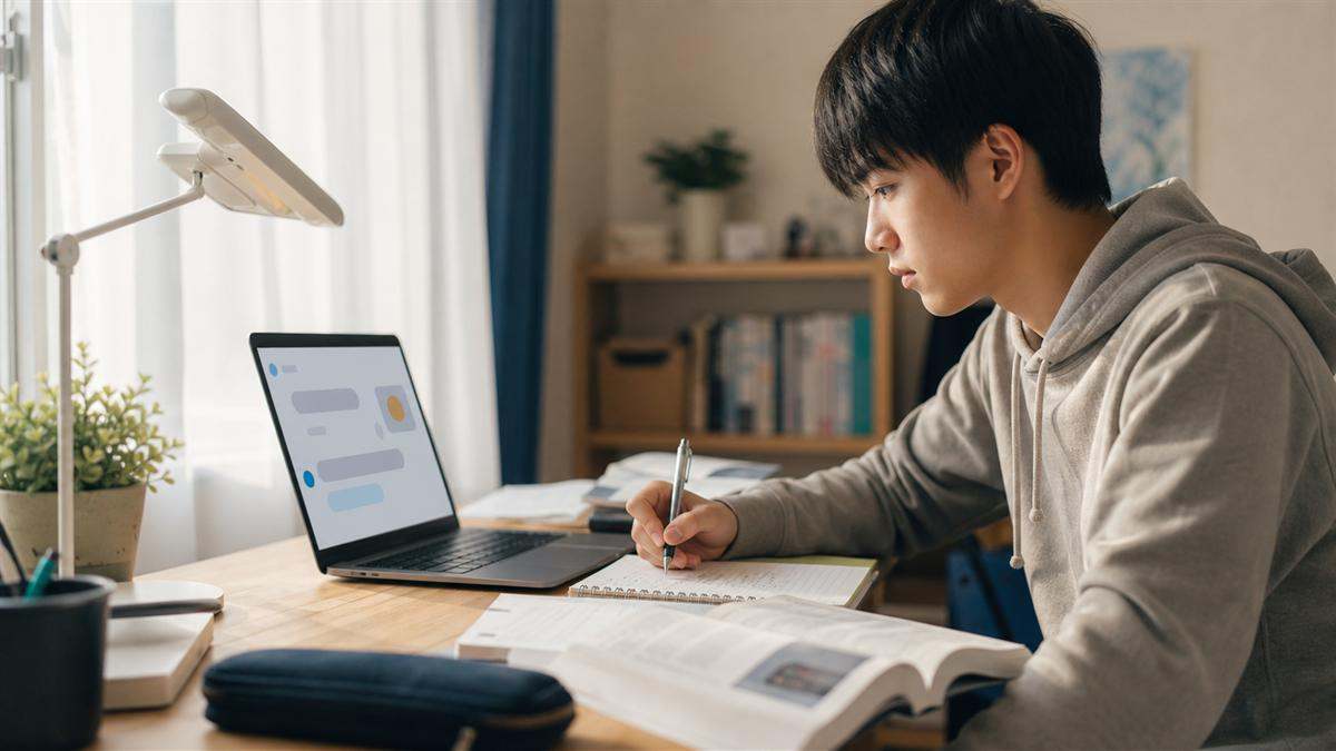 ChatGPT for Teensの学習モードで段階的に学ぶ高校生