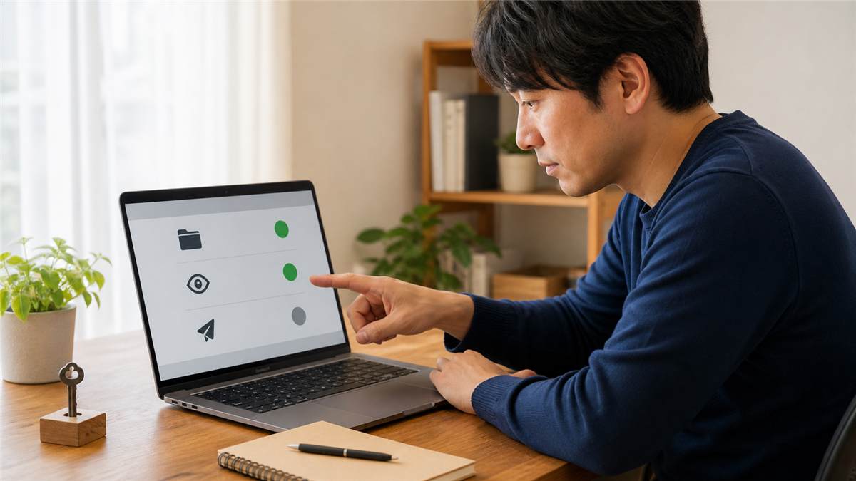 ローカルAIに与えるツール権限を確認する日本人利用者