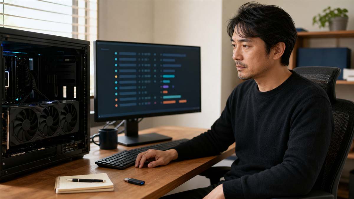 TensorRT Model ConnectのGPUとLinux環境を確認する開発者